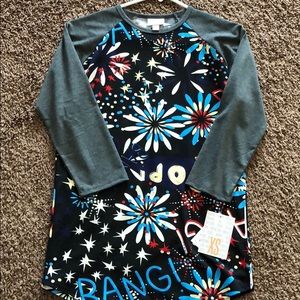 Patriotic LuLaRoe Randy size XS